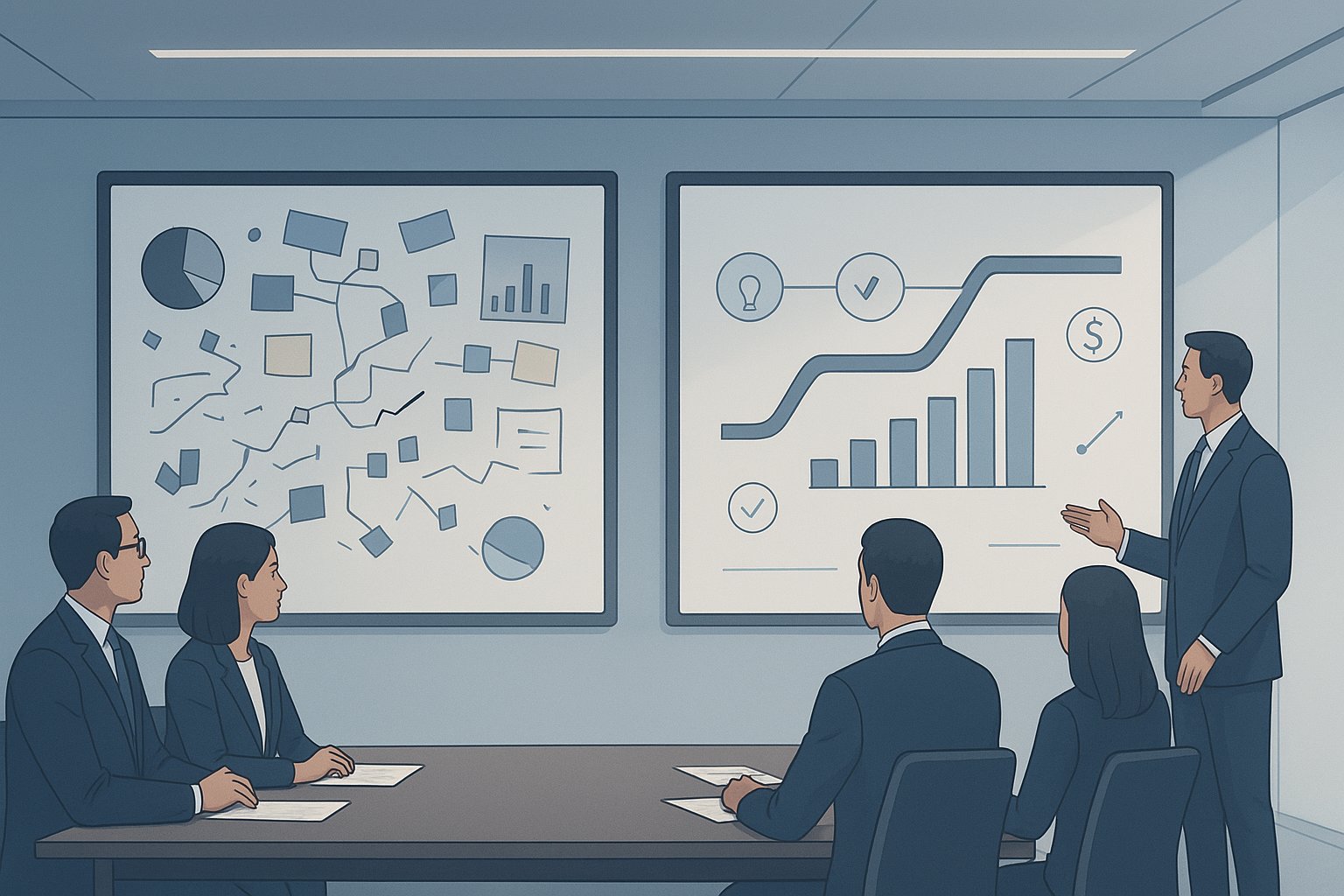 Why doesn't the AI implementation strategy in a company work?