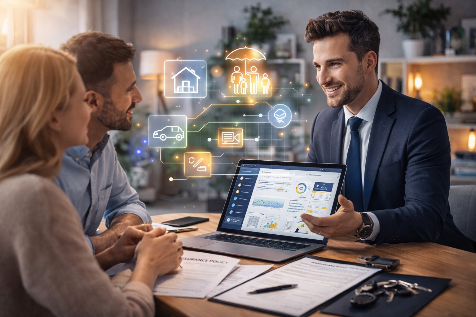 Wie KI beim Abschluss von Verkäufen in der Versicherungsbranche helfen kann