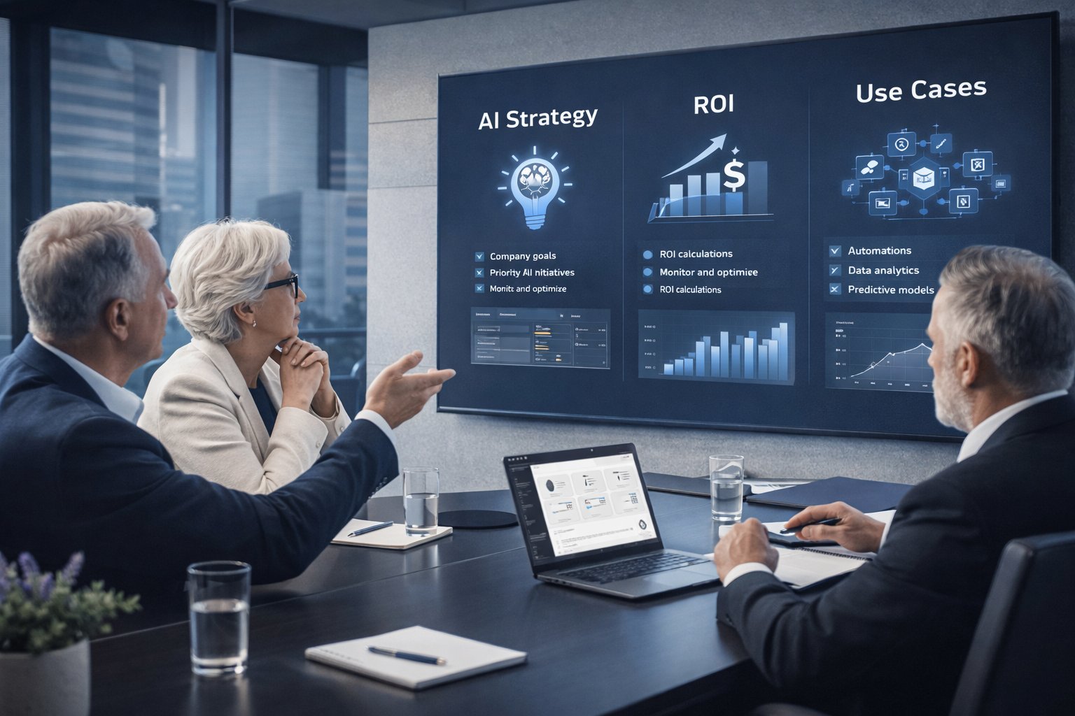 AI for C-level Executives and Owners: Strategy, ROI, and a Portfolio of Use Cases